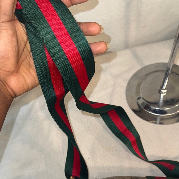Authentic Gucci Green and Red Crossbody/Clutch Bag - Picture 10 of 16
